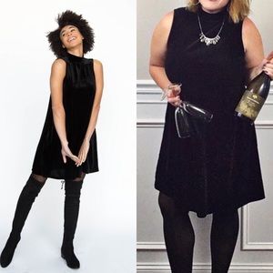 Agnes & Dora velvet tunic